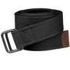 Drizzte Men's Belt Plus Size 100-190 cm Comfortable Fabric Belt