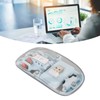 Wireless Bluetooth Mouse Transparent Clear Cool Shell Mute Click Colorful
