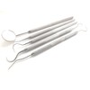 5 Pcs Dental Set Examination Kit Hygiene Cleaning Tartar Calculus