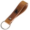 ELBERCRAFT® Leather Keyring Gift for Women or Men Vegetable Tanned