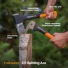 Fiskars X11 Splitting Axe Hatchet, 17" Tree Branch Cutter and