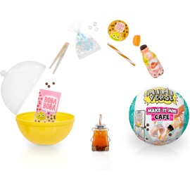 MGA's Miniverse Make It Mini Cafe Series 4, Mini Collectibles - Blind Pack, DIY, Resin Play, Replica Food, NOT Edible, Collectors, 8+