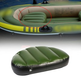 Pack of 2 Inflatable Boat Cushion, Adjustable Inflatable Seat for Boating Blow up Seat Cushion for Fishing Soft PVC for Outdoor Camping