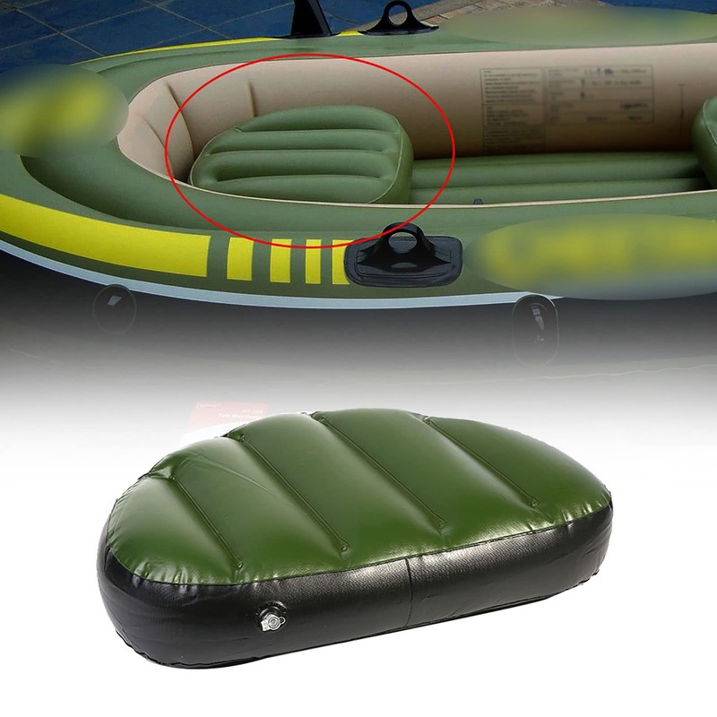 Pack of 2 Inflatable Boat Cushion, Adjustable Inflatable Seat for