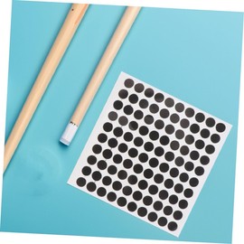 5 Sheets Billiard Billiard Black Spot Billiard Dot Stickers Snooker Dot Markers Pool Table Accessories Billiard Black Spots Locator Stickers Billiard Point Stickers Pool Table Dots (Black)