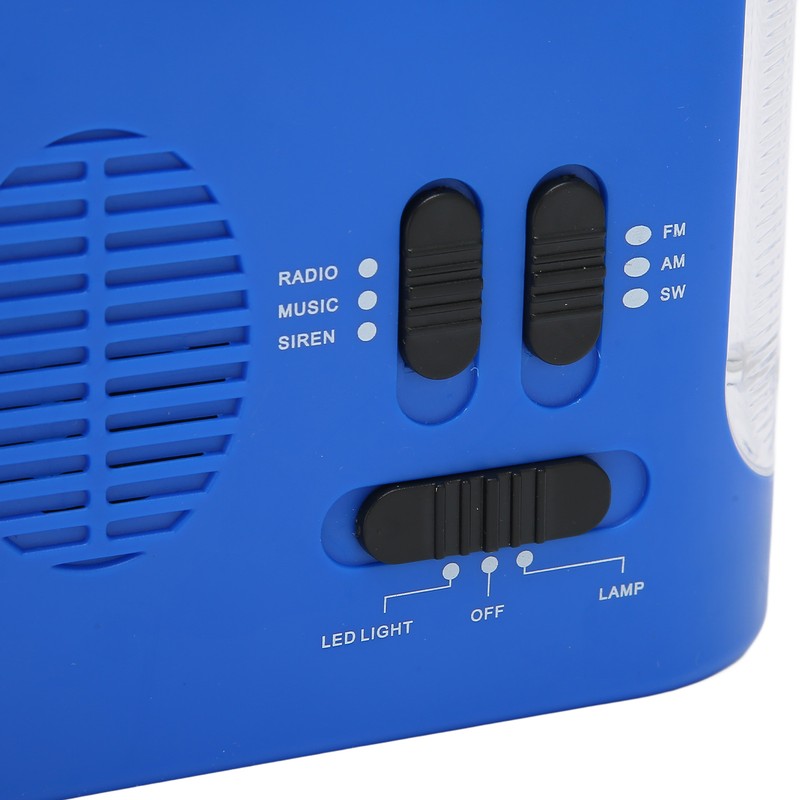 Hand Crank Solar Radio AM FM SW Emergency Radio with