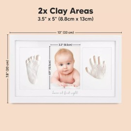 Tiny Ideas Kit Marco Fotos Huellas De Manos Y Pies Bebe Arcilla Cuadro
