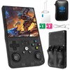 New R36 max Retro Handheld Game Console, 4.0" IPS Screen