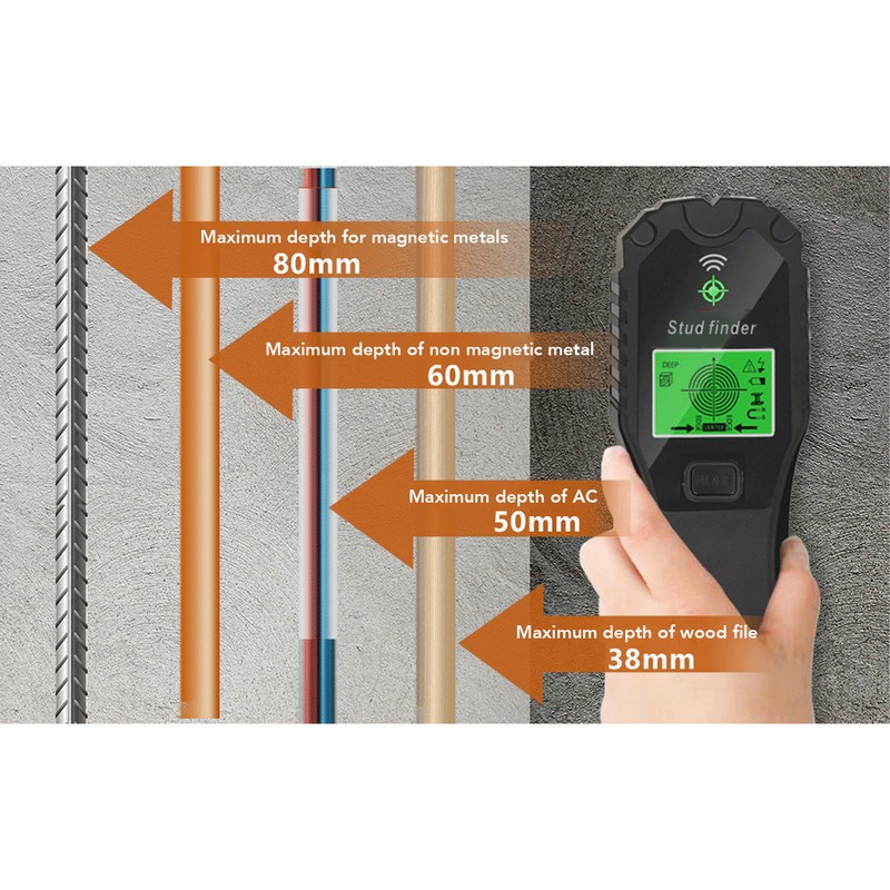 Stud Finder Wall Scanner Multifunctional Handheld Electronic Stud Sensor Wall