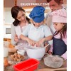 Ankway Rechteckig Silikon Brotbackform mit Teigschaber, 2er Set Anti haftende