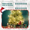 200pcs Christmas Replacement Bulbs, Christmas Mini Light Bulbs Replacement 2.5