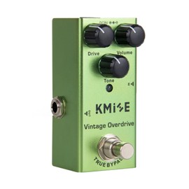 lotmusic Kmise Vintage Overdrive Electric Guitar Effects Pedal Mini Single Type DC 9V ...