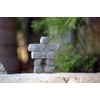 Garden Age Supply Small Inuksuk Sculpture Made with Natural Stone