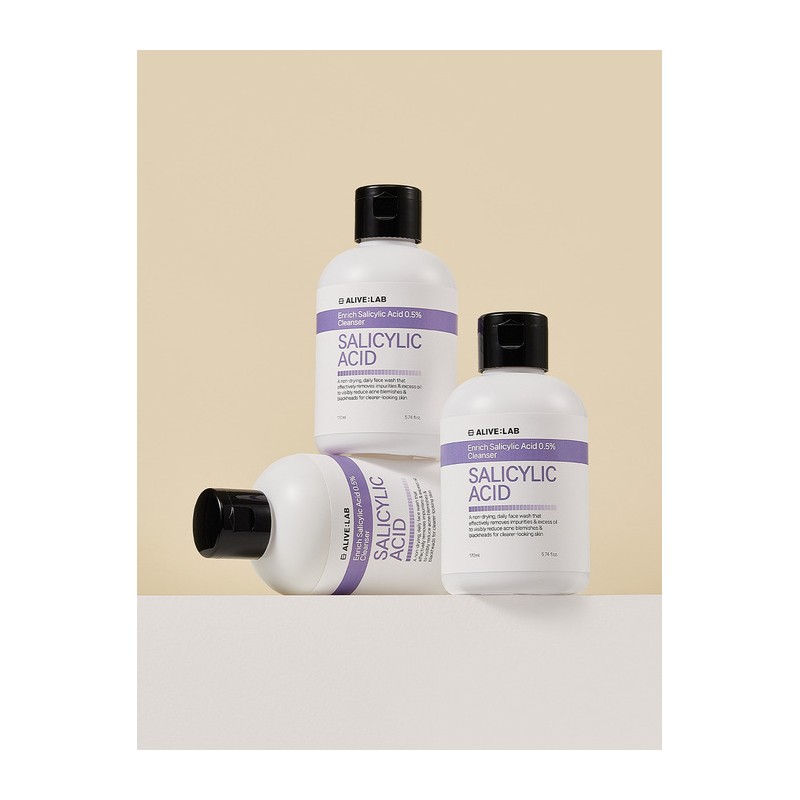 Alive Lab Enrich Salicylic Acid 0.5% Cleanser 170ml / 엔리치