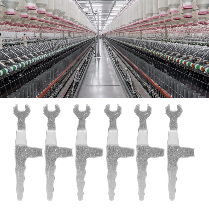 6Pcs Knitting Machine Wrench Stainless Steel Strong Small Size Sweater