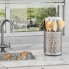 YIUKEA Extra Large Utensil Holder - 360° Rotating Cooking Utensils
