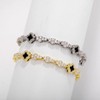YOSZO 14K Golden Plated Clover Bracelet for Women Lucky Bracelet