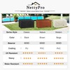 NettyPro Fire Pit Cover Rectangular 52 inch Waterproof Heavy Duty