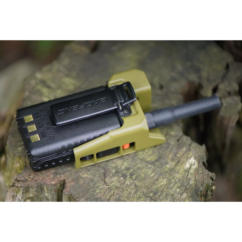 Baofeng UV-5R / BF-F9 - Olive Drab Exoskeleton Cage -