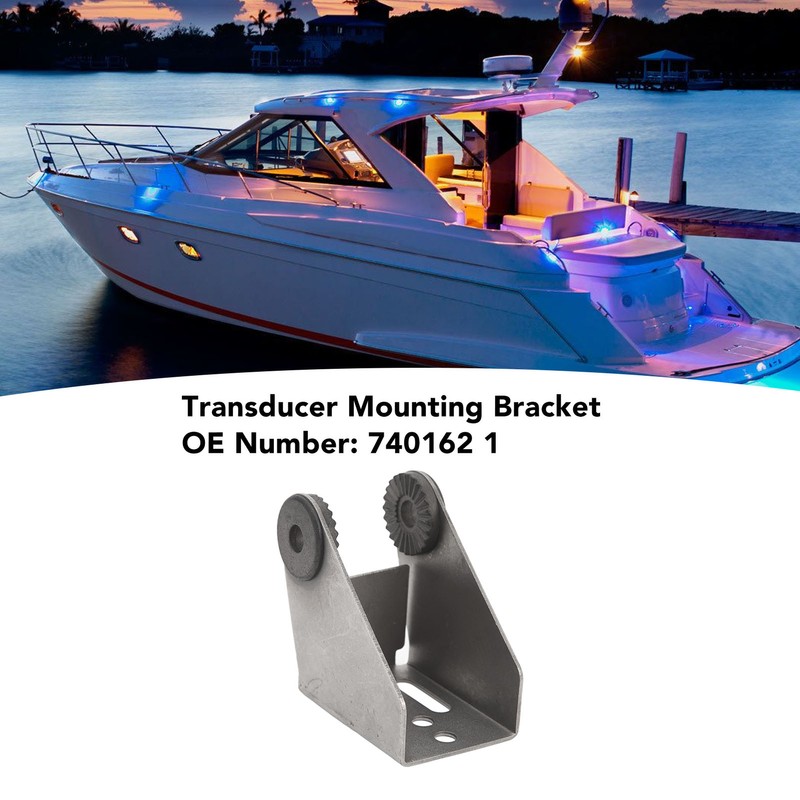 Transducer Mounting Bracket 740162 1 Rustproof Rugged Transom Transducer Mounting