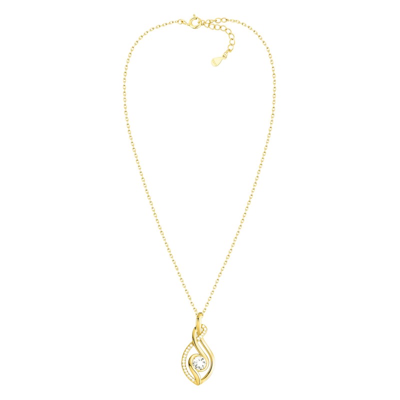 Sofia Milani - Women's Necklace 925 Silver with Zirconia Stones