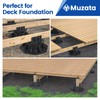 Muzata 5Pack Raising from 2.4" to 5.5" Adjustable Deck Support