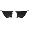 Pack of 2 Motorcycle Wing Side Spoiler Fairings Winglets Fit