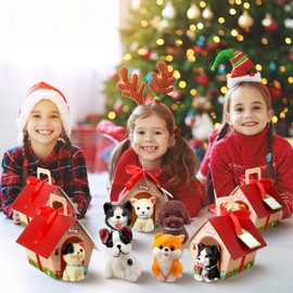 Blueweenly 12 Pcs Squeeze Dogs Cute Fidget Toys Stress Balls for Adults Sensory Stress Toys for Puppy Favors Lovers Birthdays Gifts Kids Baby Show Christmas Party