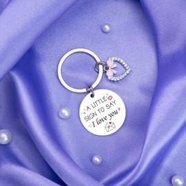 VMHEFAV Girlfriend Gifts Wife Gifts Keychain For Girlfriend Wife Women Teen Girl Birthday Graduation Presents From Boyfriend Husband Unique Romantic Thoughtful I Love You Couple Gift Idea For Her