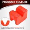 Polyethylene Jack Stand Pads Adapter Universal Slotted Frame Rail Pinch
