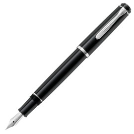 Pelican Fountain Pen, Medium, Medium Point, Black, Classic P205