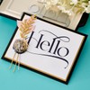 Spellbinders Hello Betterpress Plate, Metal, ONE