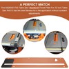 89290001700 Standard Table Saw Throat Plate Replacement Compatible with Ridgid