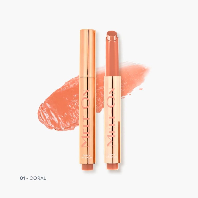 Oz Lab Beauty Melt On Dewy Lip Balm – Coral