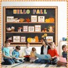 Honoson Fall Bulletin Board Decorations Set Fall Bookshelf Bulletin Board