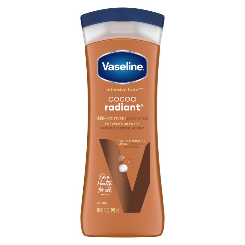 Vaseline Intensive Care Body Lotion Cocoa Radiant for Dry Skin