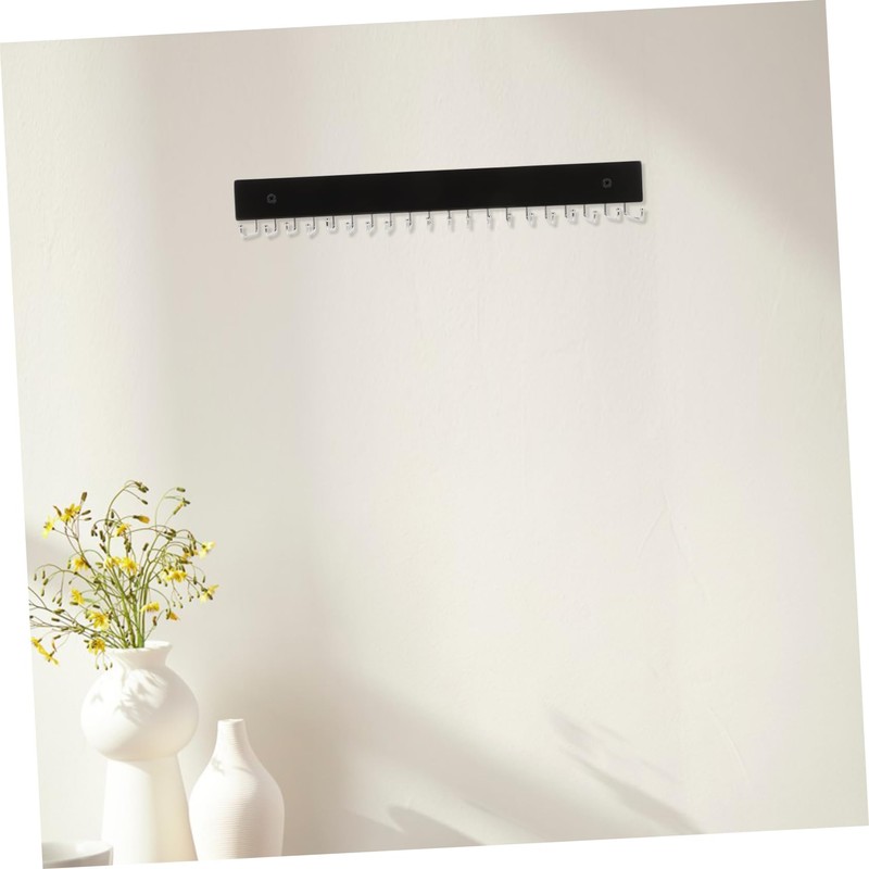 MAGICLULU Tie Rack Elegant for Belts and Ties Space Saving