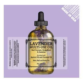 Provence Beauty Lavender Multi-use Oil For Face, Body And Hair - Organic Ble