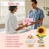 Munutix Nurse Gifts - Positive Sunflower Doll Crochet as a
