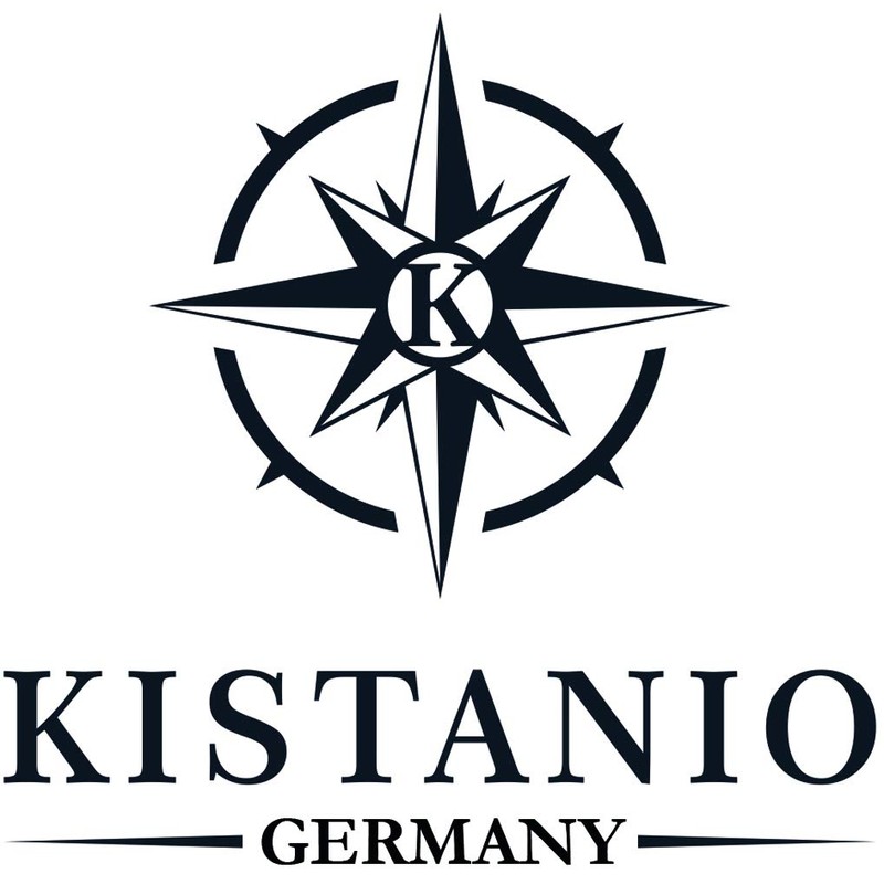 Kistanio Women's Necklace with Cross Pendant Double Cross, silver, Classic