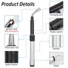 Electric Arc Flexible Neck Long Lighter,Retractable Length 11.4in to 27.55in,Rechargeable
