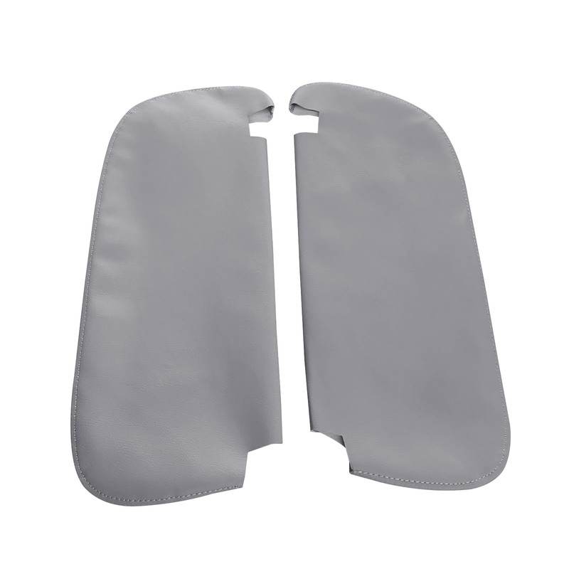 Zieichy Left & Right Sun Visor Replacement Leather Cover Gary
