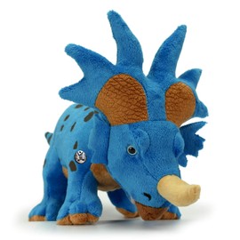 Dinosaur Styracosaurus Cuddly Toy 40 cm Blue Plush Toy Ceratopsia Sunja - Cuddly Toys *biz