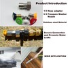 Garden Hose to Pressure Washer Adapter,Pressure Washer Spray Nozzle Tip