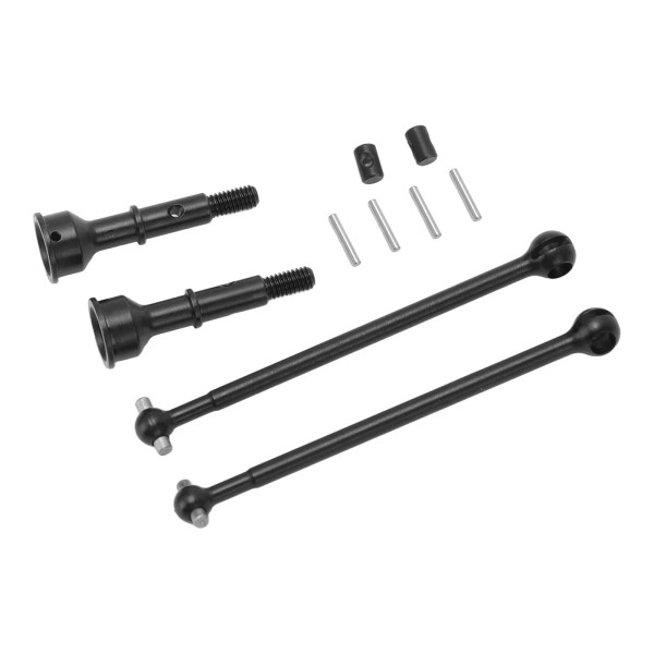 Acouto Metal Steel RC Car Rear Drive Shaft Axles Set