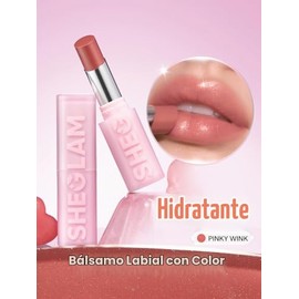 SHEGLAM Silk Slip Lip Oil Balm-107 Pinky Wink