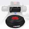ZESUPER Synthetic Winch Rope 3/8" x 85ft Dyneema 12 Strand