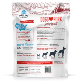 Farmland Traditions Farmland Traditions New Filler Free Dogs Love Pork Premium Jerky Treats for Dogs (13.5 oz.)