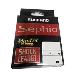 SHIMANO Fluoro Line, Sephia, Master Florolider, 118.8 ft (30 m), No. 2.5, Clear, Aging, Fluorocarbon