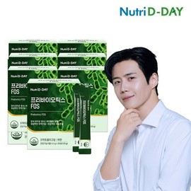 Nutri Day 뉴트리디데이 프리바이오틱스 FOS 유산균 7박스 총210포 NutriD-Day Prebiotics FOS Probiotics 7 Boxes Total 210 Packs